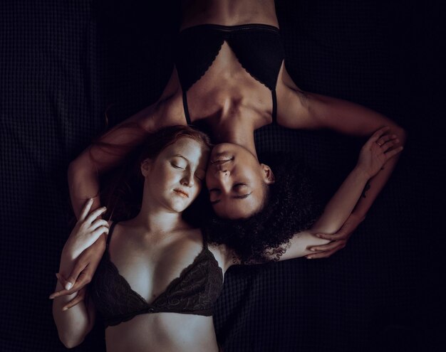 Lesbian Lingerie Photo